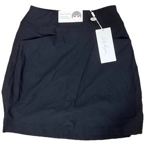 New Lady Hagen Golf Skort XS Black Pockets Tummy Control Slimming Womens